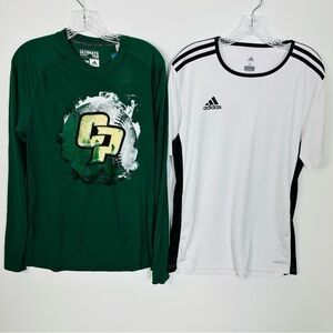 Adidas Men's Climalite  Long Sleeve Tee & T Shirt Sz M